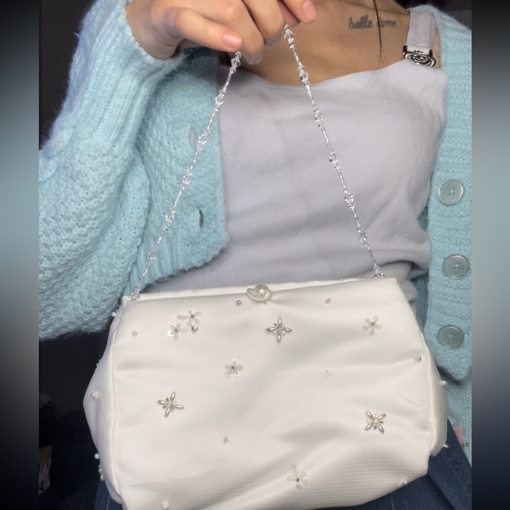 Beaded mini purse